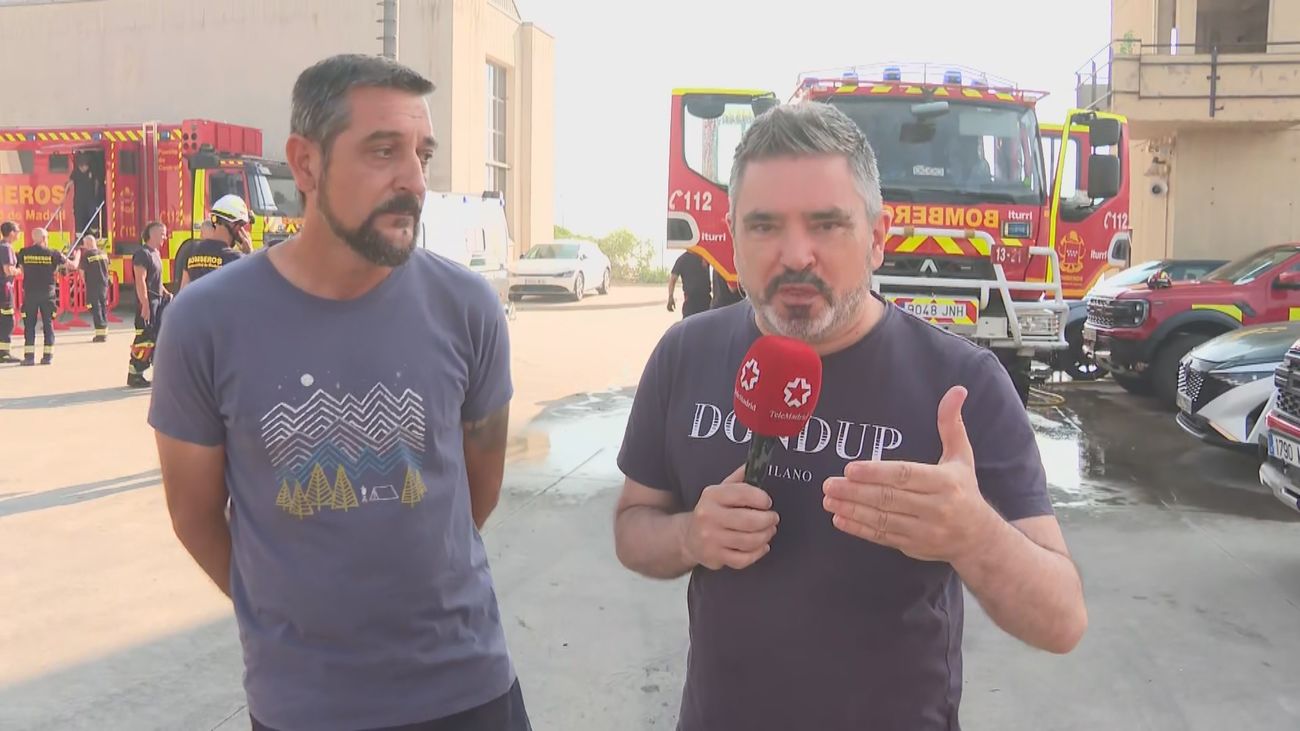Incendio de Lozoyuela: el fuego sigue sin estabilizarse y preocupa el viento en Cinco Villas