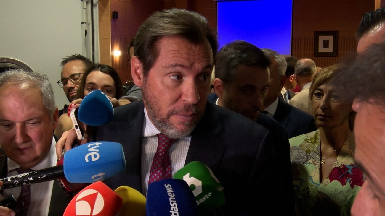 El ministro de Transportes, Óscar Puente, en Valladolid