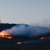 Prácticamente  'in fraganti', así fue el arresto del presunto autor del incendio de Lozoyuela