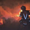 El incendio forestal de Orés (Zaragoza)