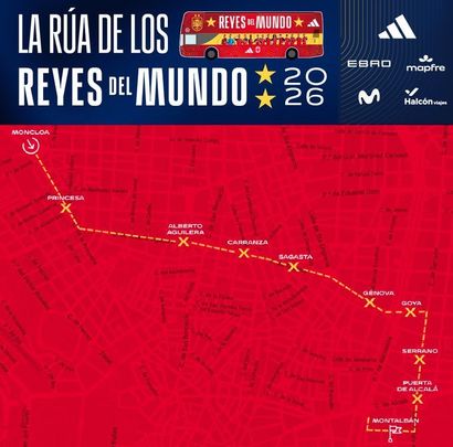 La rúa de España / RFEF