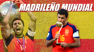Villanueva de la Cañada se vuelca con Rodri, su campeón del mundo