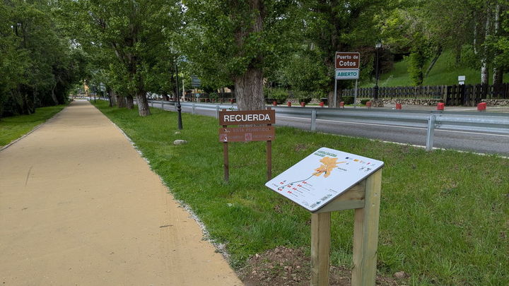 Camino peatonal Rascafría / Mancomunidad Servicios Valle Norte del Lozoya