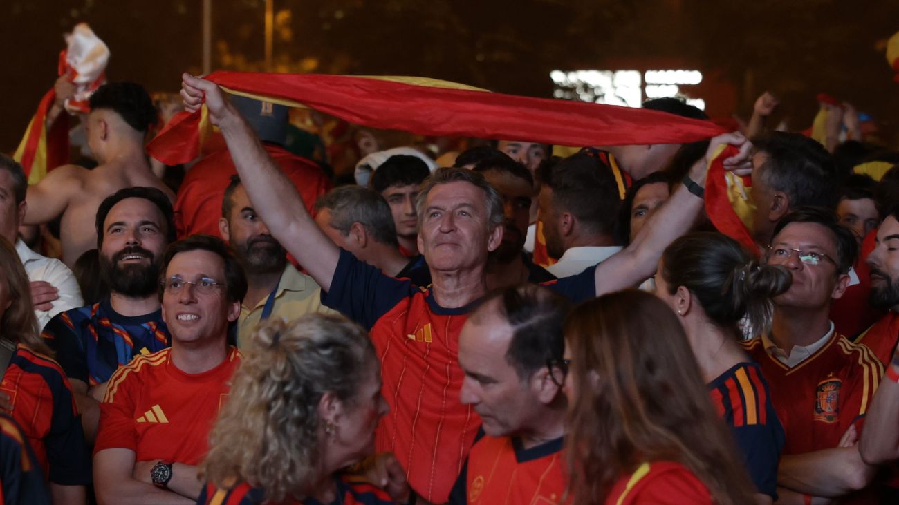 Los políticos celebran la victoria de España en el Mundial