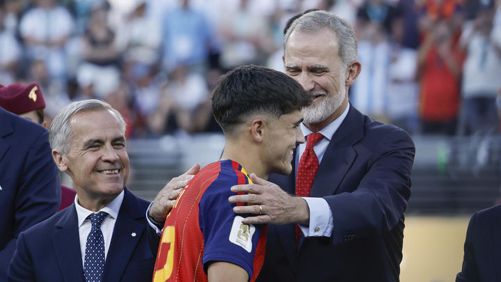El rey Felipe VI: "Hoy celebramos un título; mañana recordaremos una leyenda"