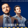 Cartel de Arde Bogotá para la celebración por la victoria de la selección española en el Mundial