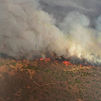 Desalojan varios núcleos de población por el incendio de Brieva (Segovia)