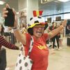 Ovación y emoción en Barajas para recibir a los campeones del mundo