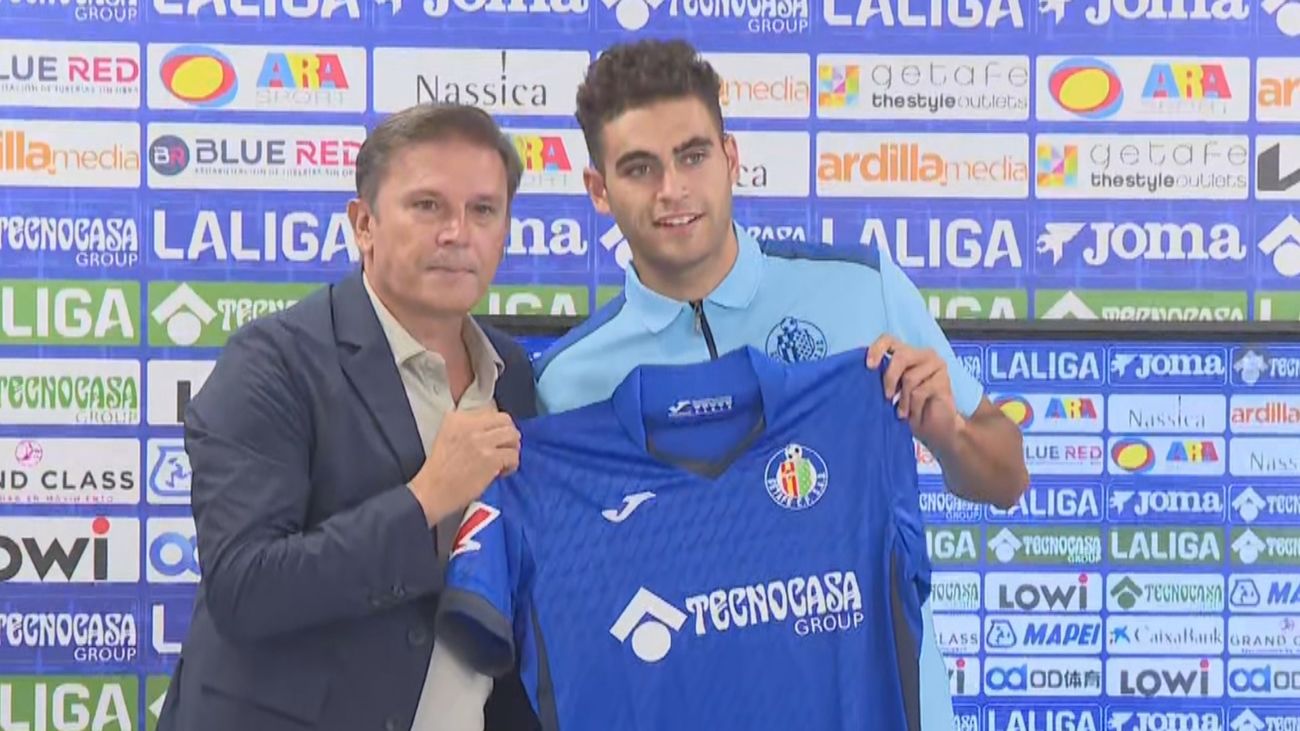 Andrés García, presentado en el Getafe: "Es un club en el que me siento muy arropado"