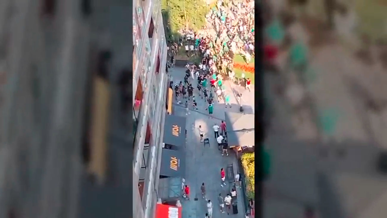 Salen a la luz nuevas imágenes del acoso a aficionados de la Selección española en el País Vasco durante la final del Mundial