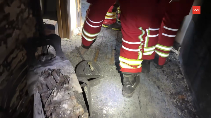 Incendio en Getafe por un patinete