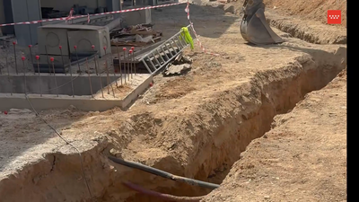 Herido grave un obrero de 32 años tras caer a una zanja de dos metros en Aranjuez