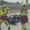 Muere un motorista en Leganés tras ser embestido por un coche en la incorporación a la M-50