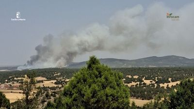 Otro incendio en Guadalajara, en Selas, obliga a desalojar varias poblaciones
