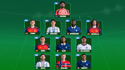 Rodri, Cucurella y Pedro Porro, en el once ideal del Mundial 2026