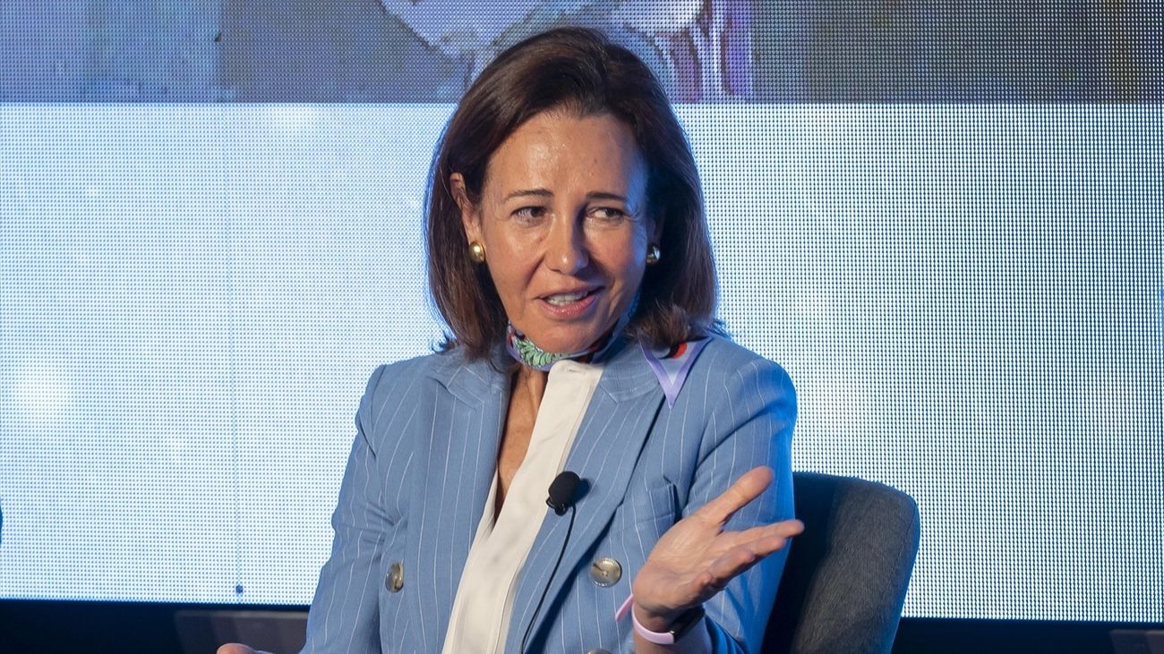 La presidenta de Banco Santander, Ana Botín