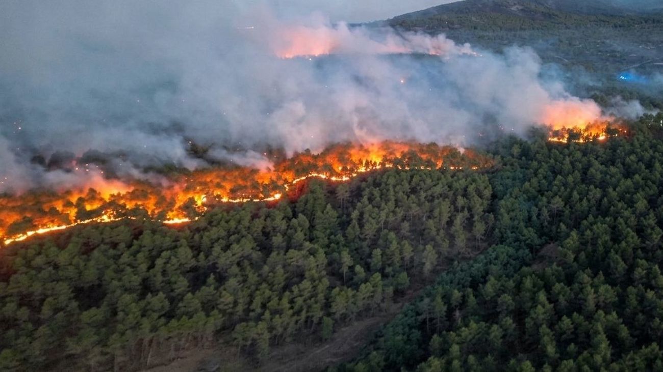 Ingresado en un centro psiquiátrico el presunto autor del incendio de Lozoyuela