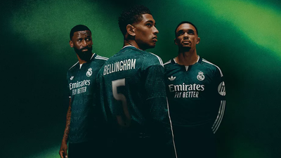 El Real Madrid recupera el verde oscuro para su segunda camiseta