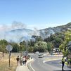 Incendio forestal en San Martín de Valdeiglesias