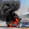 El coche implicado en el origen del incendio en San Martín de Valdeiglesias era un vehículo con motor de combustión