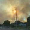 Declarado un incendio forestal en San Martín de Valdeiglesias tras arder un coche en la M-501