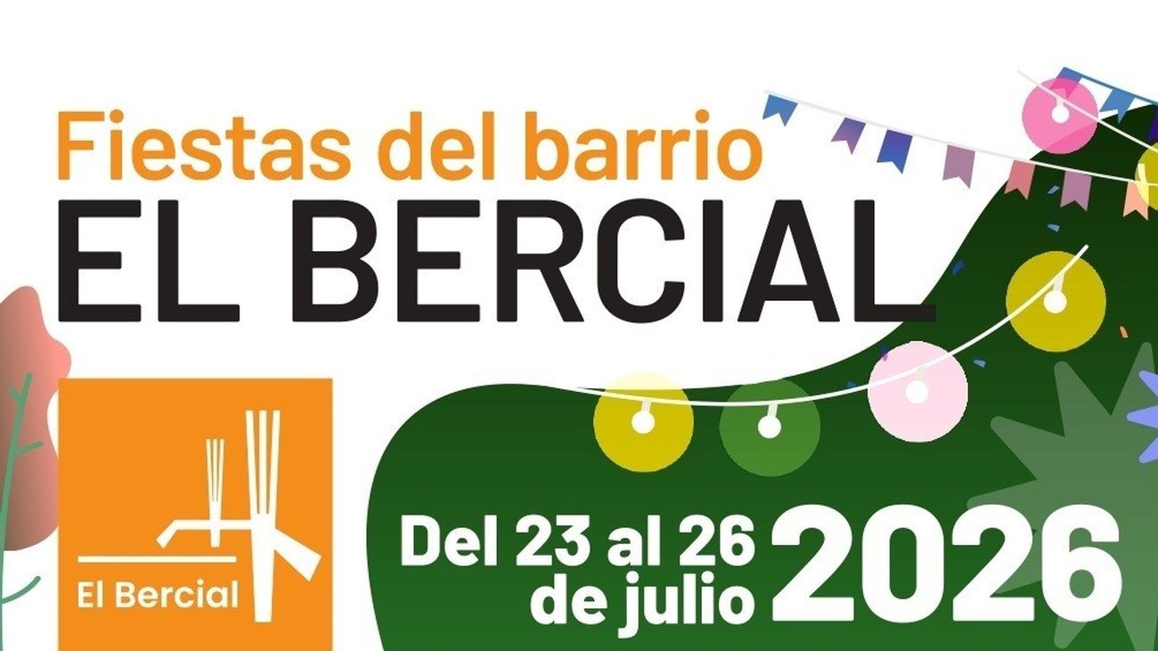 Cartel de las Fiestas de El Bercial de Getafe