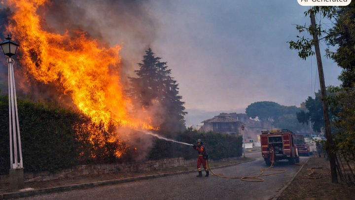 Incendio forestal / TELEMADRID