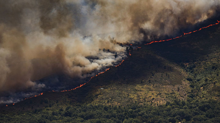 Incendio de Burgohondo / EUROPA PRESS