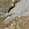 Así se ven desde el espacio los incendios de la Sierra Oeste de Madrid