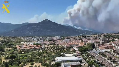 Desalojadas 5.000 personas de un camping en El Escorial, que podría quedar confinado