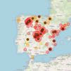 Mapa de los incendios activos en España: sigue su evolución en tiempo real