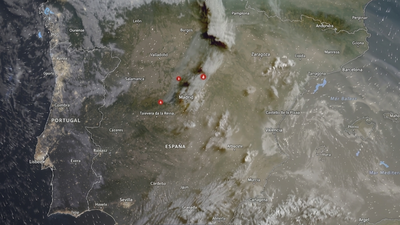 El viento marcará la evolución de los incendios durante las próximas horas