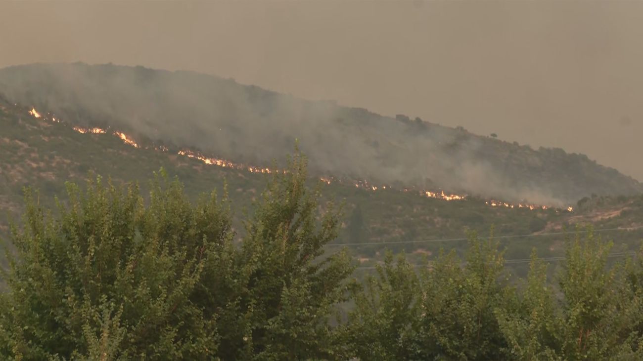 Incendio en Robledo de Chavela: La zona El Cercón la más afectada