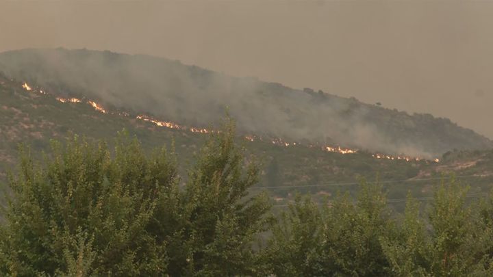 Robledo de Chavela: La zona El Cercón la más afectada por el fuego que no alcanza el casco urbano