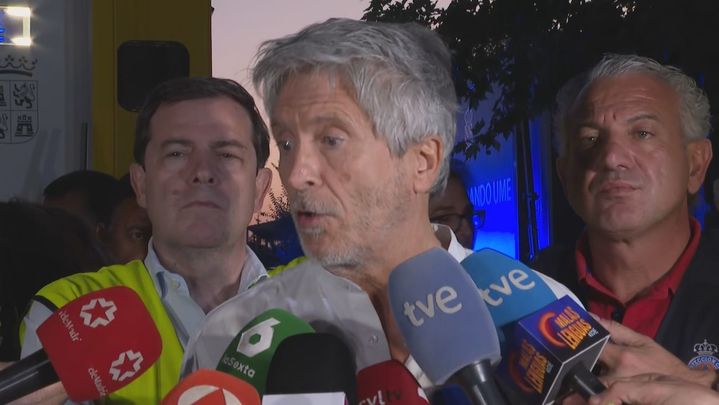 El Ministro del Interior, Fernando Grande- Marlaska / Telemadrid