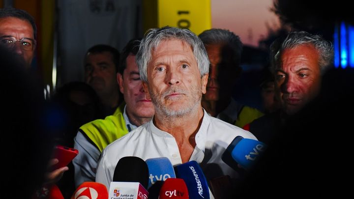 Marlaska sobre los incendios de Madrid y Ávila: " La situación es compleja"