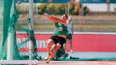 El madrileño Kevin Arreaga, tricampéon de España en martillo