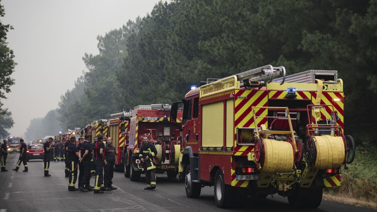 Incendios en Francia
