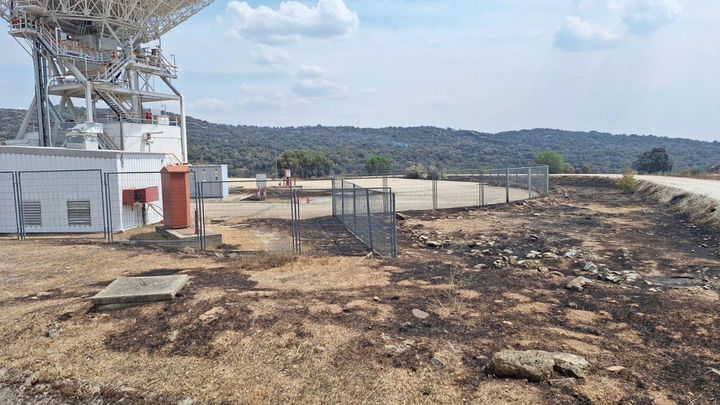 La NASA no detecta daños estructurales en su complejo de Robledo de Chavela por el incendio
