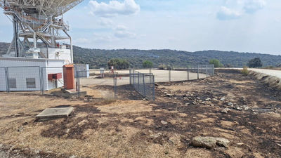 La NASA no detecta daños estructurales en su complejo de Robledo de Chavela por el incendio
