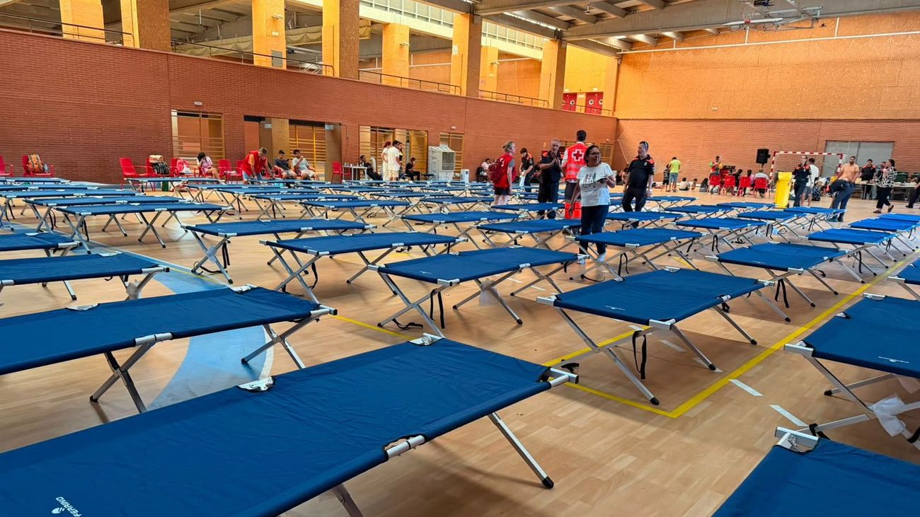 Servicios de emergencias sanitarias en puntos de acogida en Madrid