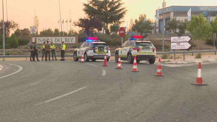 Estas son las 13 carreteras cortadas en Madrid por los incendios forestales