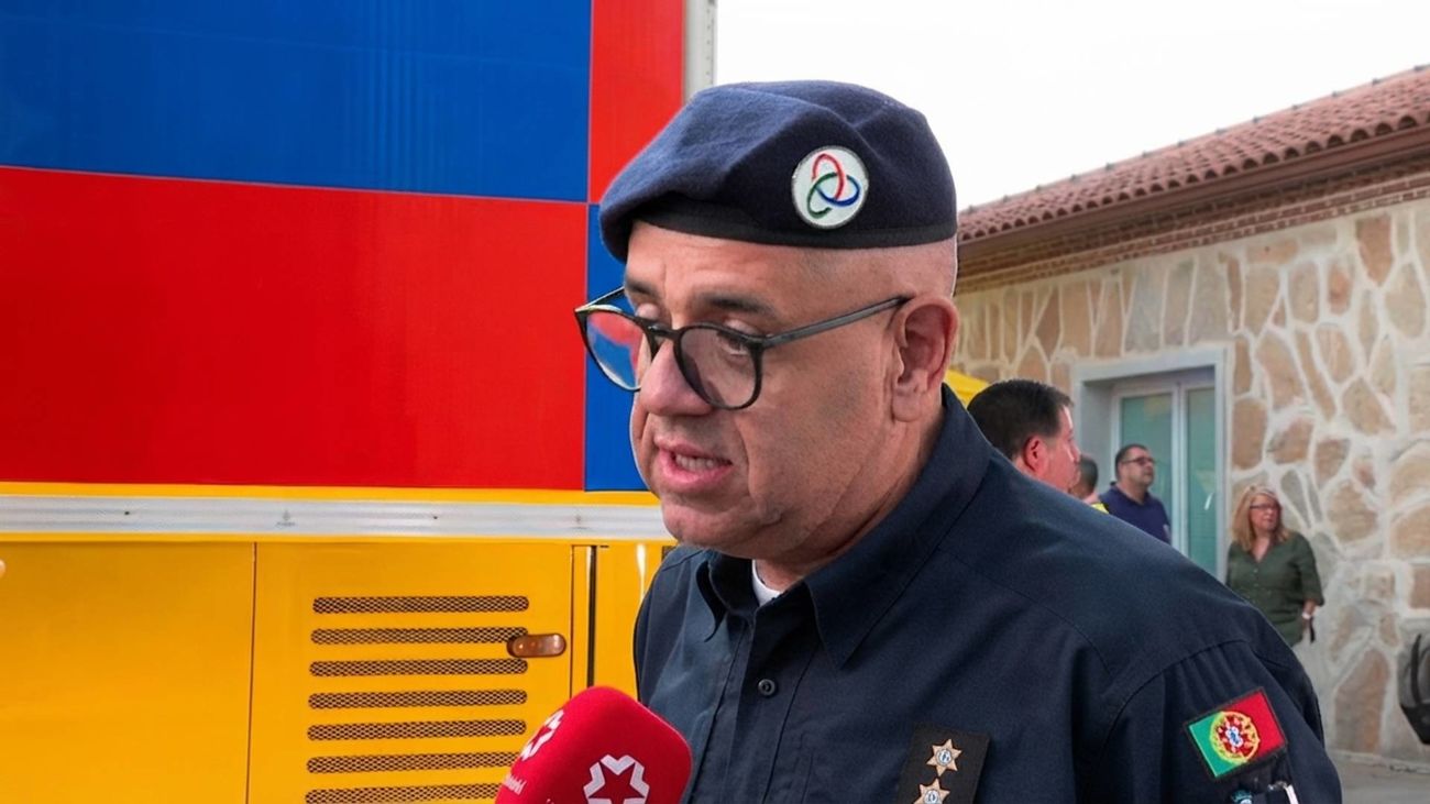 Militares portugueses ayudan a España en la lucha contra los incendios: "Es pagar a nuestros hermanos españoles"
