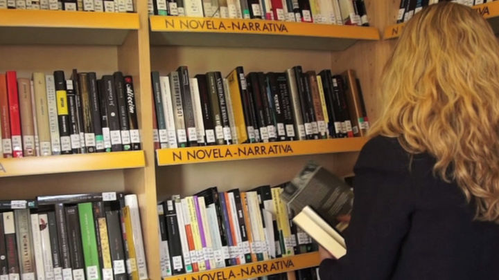 Interior de un bibliobús / COMUNIDAD DE MADRID