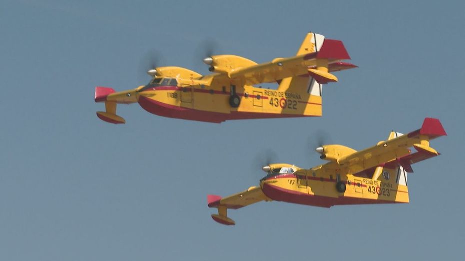 El Gobierno solo tiene operativos siete de los diez hidroaviones anfibios del Estado