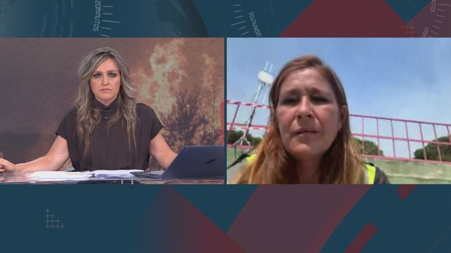 Alcaldesa de San Martín de Valdeiglesias: "Quedará un 5% del territorio del municipio sin quemar"