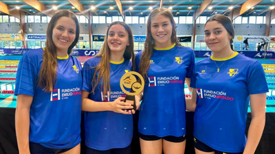 El Valle conquista el título femenino júnior de natación y el Canoe roza el masculino