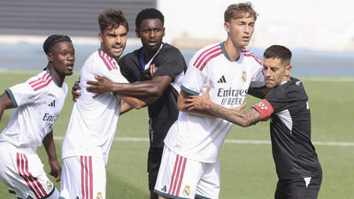 4-1. El Real Madrid golea al Leganés en su segundo amistoso