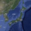 Imagen satélite de Japón