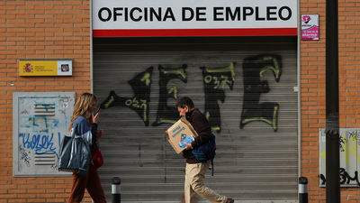 El paro baja en Madrid 8.700 personas en el segundo trimestre